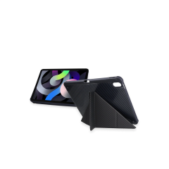 İpad Pro 13 (2024) Kılıf Color Karbon Tablet Kılıfı - Koyu Gri