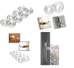 Silikon Kapı & Pencere Vurma Önleyici Stoper Kapı Tamponu 4 Adet