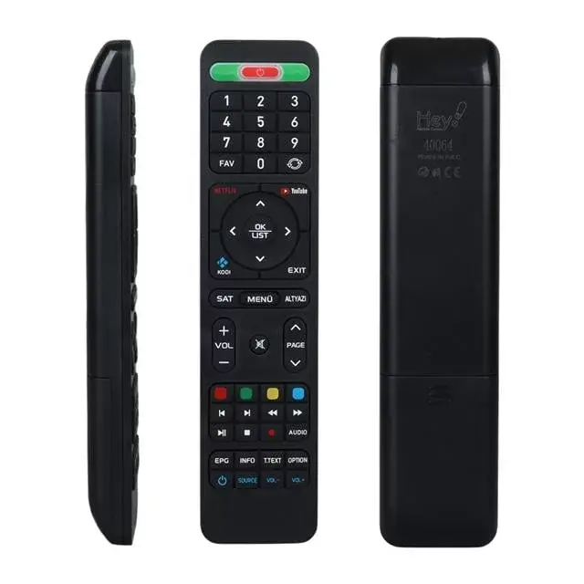 Hey Hiremco Turbo 4k Netflix Youtube Tuşlu Hd Uydu Kumandası