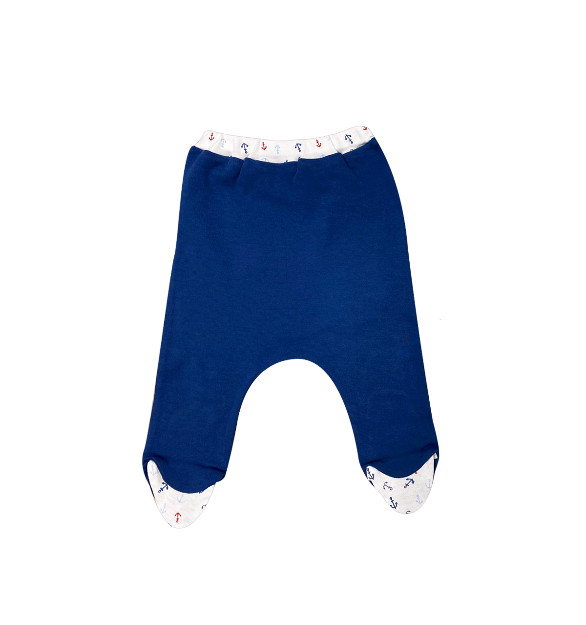 AyBaby AY808 Çapa Desen Patikli Pantolon - Lacivert