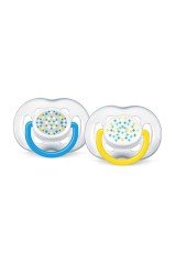 Avent Free Flow Yalancı Emzik 6-18 Ay Desenli 2 li - Erkek