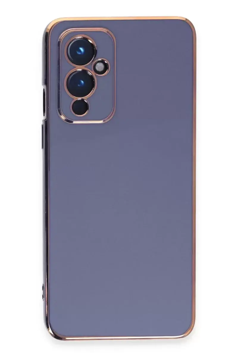 Newface One Plus 9 Kılıf Volet Silikon - Mavi
