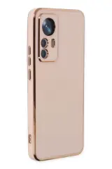 Newface Xiaomi Mi 12t Pro Kılıf Volet Silikon - Pembe