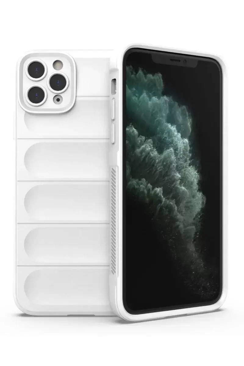 Newface Apple İphone 11 Pro Kılıf Optimum Silikon - Krem