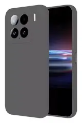 Newface Xiaomi Mi 15 Pro Kılıf Nano İçi Kadife Silikon - Gri
