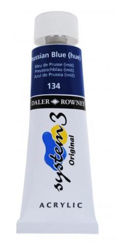 System3 Akrilik Boya 75ml - 134 Prussian Blue (Hue)