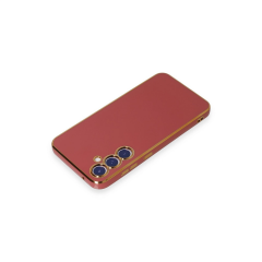 Samsung Galaxy S23 Fe Kılıf Volet Silikon - Kırmızı