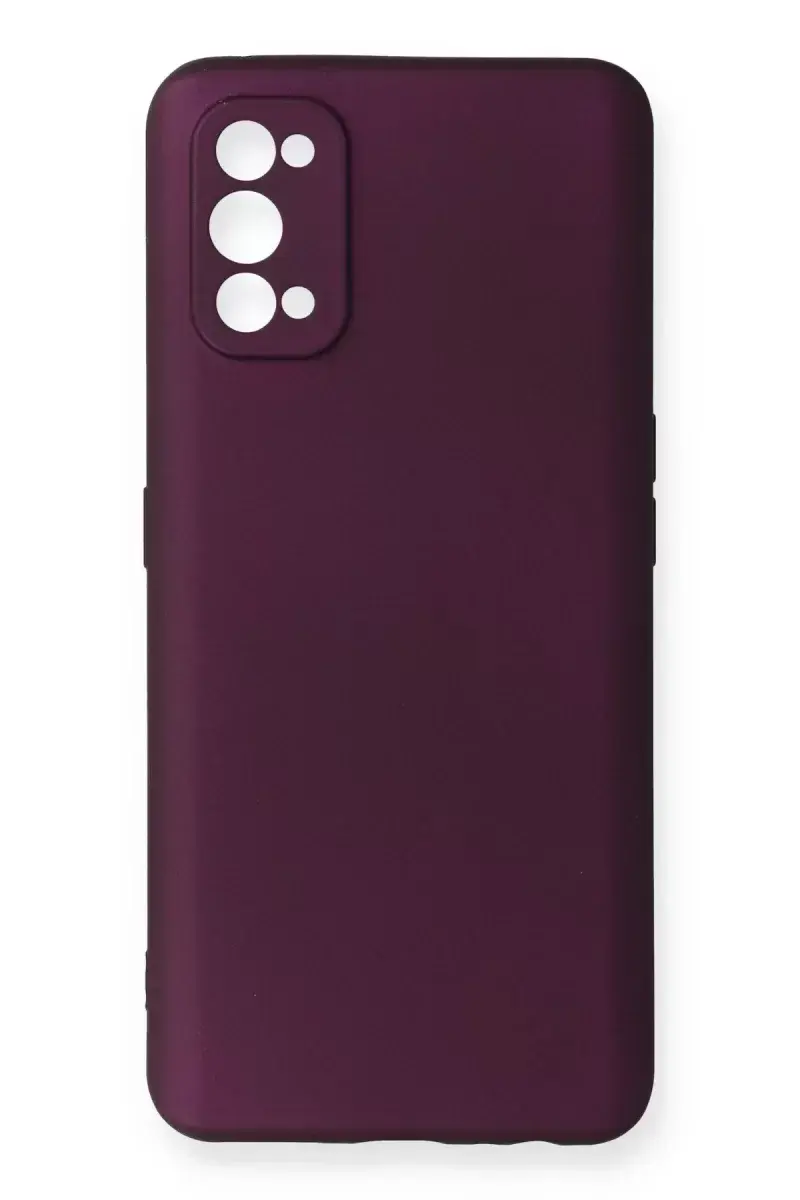 Newface Realme 7 Pro Kılıf First Silikon - Mürdüm