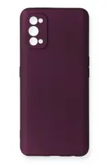 Newface Realme 7 Pro Kılıf First Silikon - Mürdüm