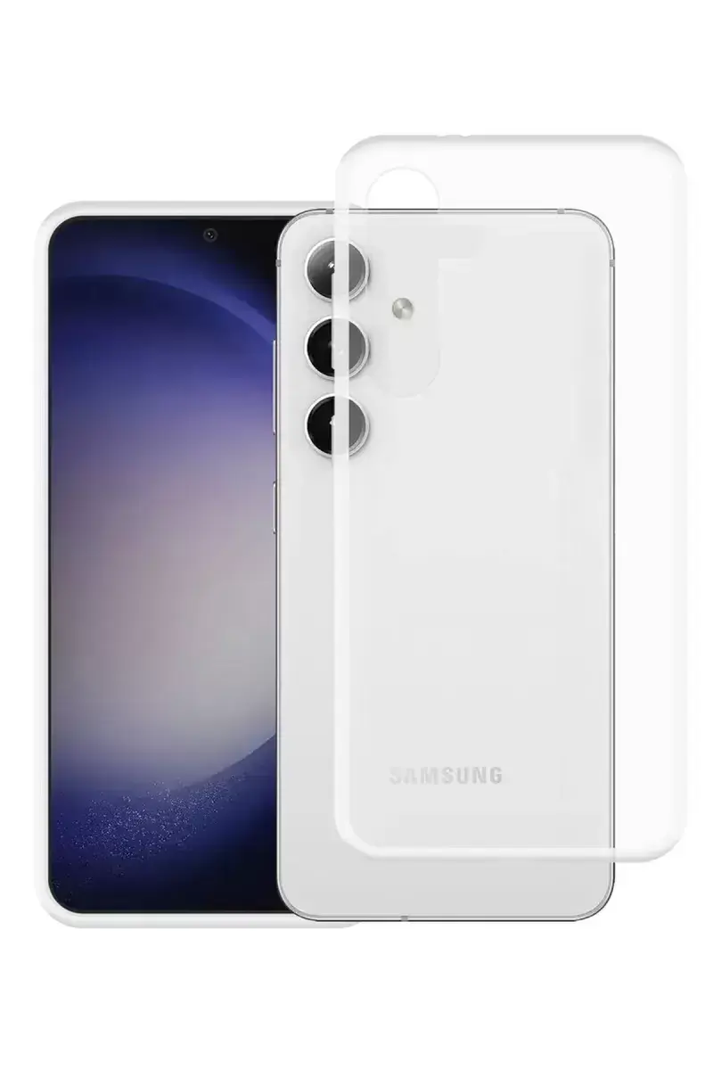 Newface Samsung Galaxy S24 Kılıf Lüx Şeffaf Silikon