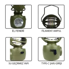 Powermaster Lf-3328a 30watt Kamp Lambası