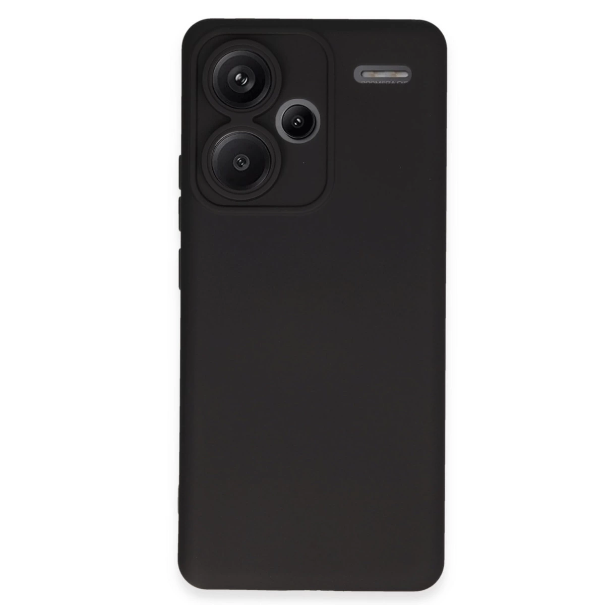 Xiaomi Redmi Note 13 Pro Plus Kılıf Nano İçi Kadife Silikon - Siyah