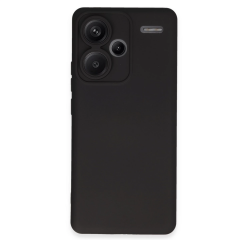 Xiaomi Redmi Note 13 Pro Plus Kılıf Nano İçi Kadife Silikon - Siyah