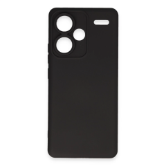 Xiaomi Redmi Note 13 Pro Plus Kılıf Nano İçi Kadife Silikon - Siyah