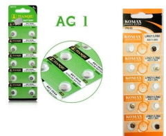 Buton Pil - Saat Lazer Hesap Makinesi Pili 10lu Paket  Ag1 Lr621/lr60 1.55v