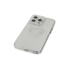 İphone 13 Pro Kılıf Santa Lens Silikon - Şeffaf