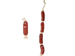 Köpekler İçin Oyuncak Sosis