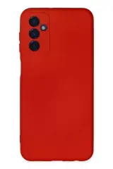 Newface Samsung Galaxy M23 Kılıf Nano İçi Kadife Silikon - Kırmızı