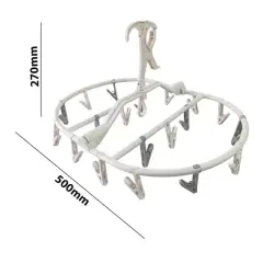 Sunup Sn-29182 Katlanır Portatip 20 Mandallı Çamaşır Kurutma Askılığı