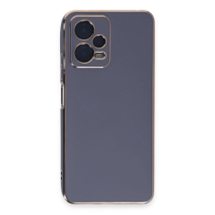 Xiaomi Redmi Note 12 Pro Plus Kılıf Volet Silikon - Mavi