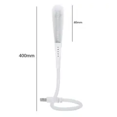 Powermaster Pm-24560 14 Ledli Beyaz Esnek Usb Led Lamba 3 Kademeli