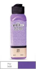 Akrilik Ahşap Boyası 140ml 3608 Mor