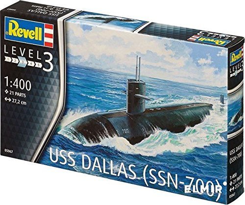 USS Dallas (SSN-700) - 1:400 - 5067