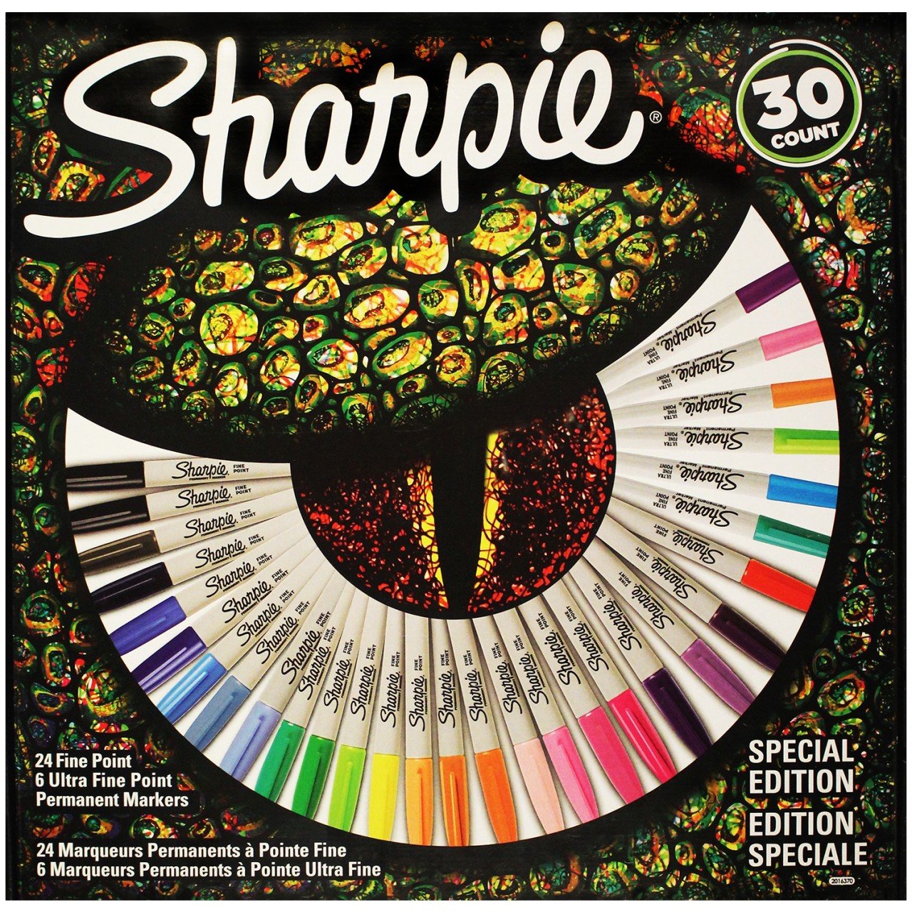 Permanent Marker Set 24+6 Renk