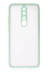 Newface Xiaomi Redmi Note 8 Pro Kılıf Montreal Silikon Kapak - Turkuaz