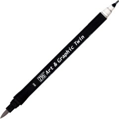 Art & Graphic Twin - Light Gray - 080