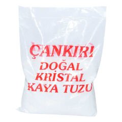 Yemeklik Doğal Kristal Kaya Tuzu Öğütülmüş Çankırı Beyaz 1000 Gr