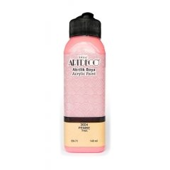 Akrilik Ahşap Boyası 140ml 3604 Pembe
