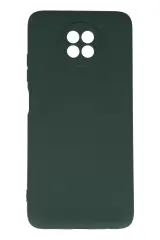 Newface Xiaomi Redmi Note 9 5g Kılıf Nano İçi Kadife Silikon - Koyu Yeşil