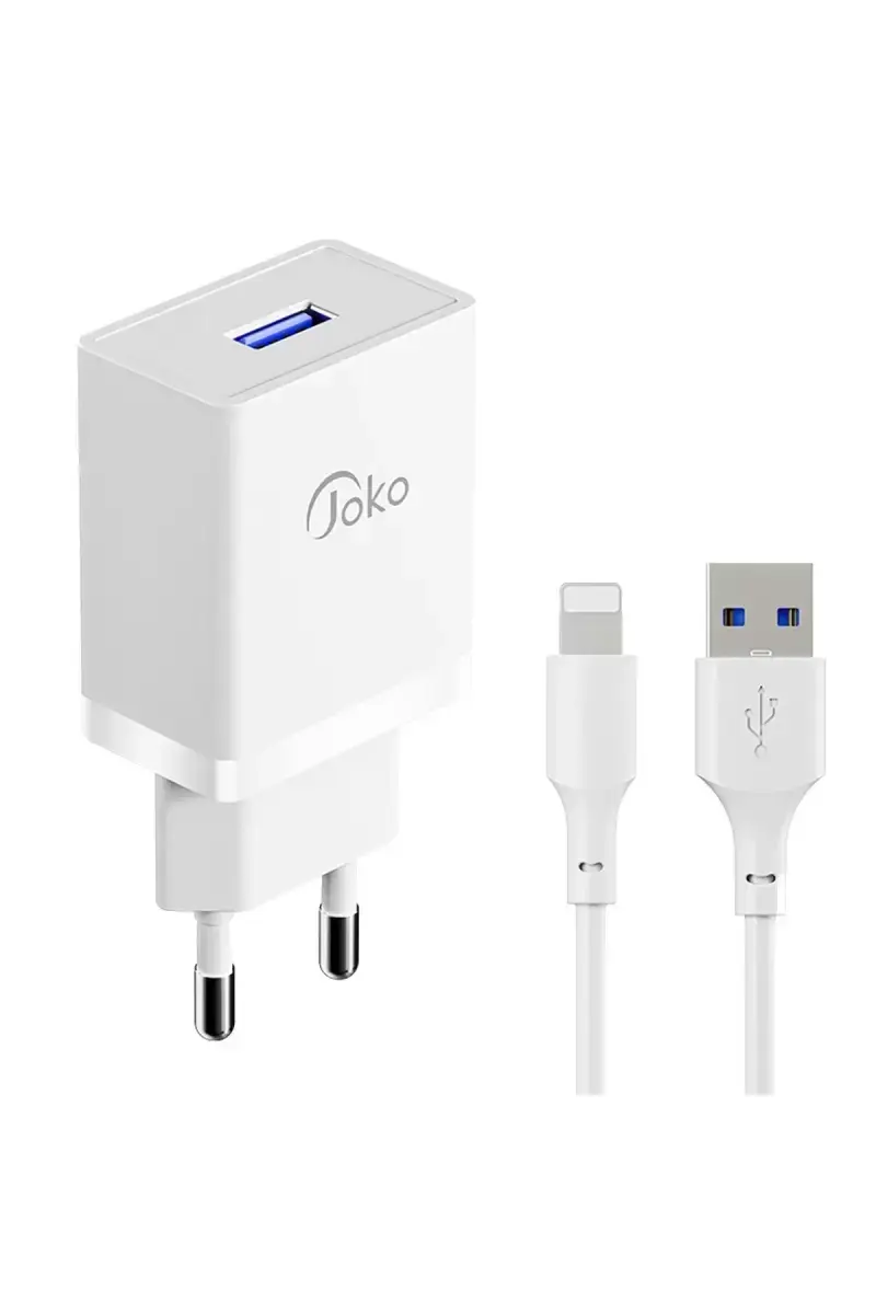 Joko Jk77 12w + Px17 1m 2.4a Usb To Lightning Kablolu Pd Şarj Cihazı