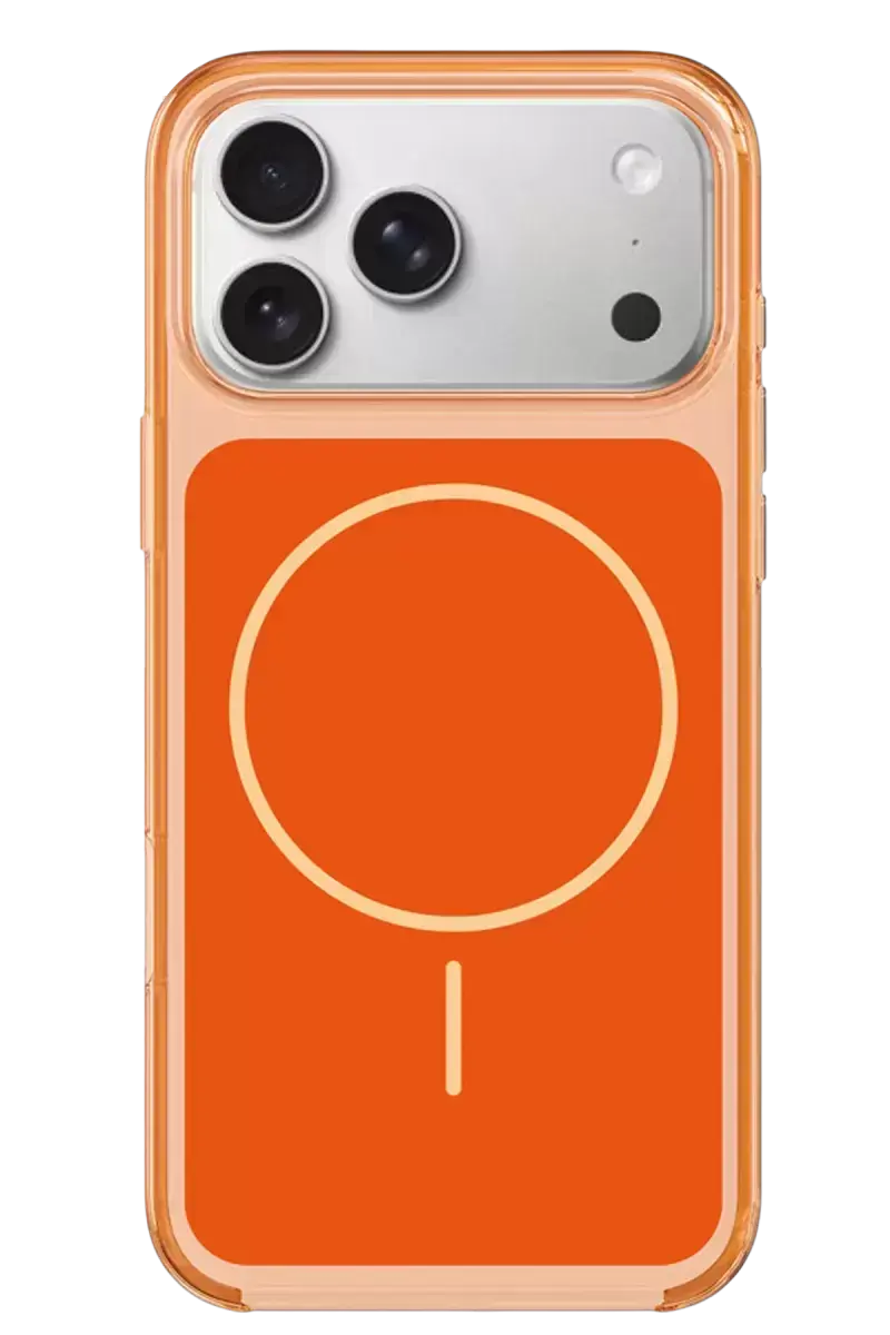 Joko Apple İphone 17 Pro Max Vizima Animasyonlu Magsafe Kapak - Turuncu