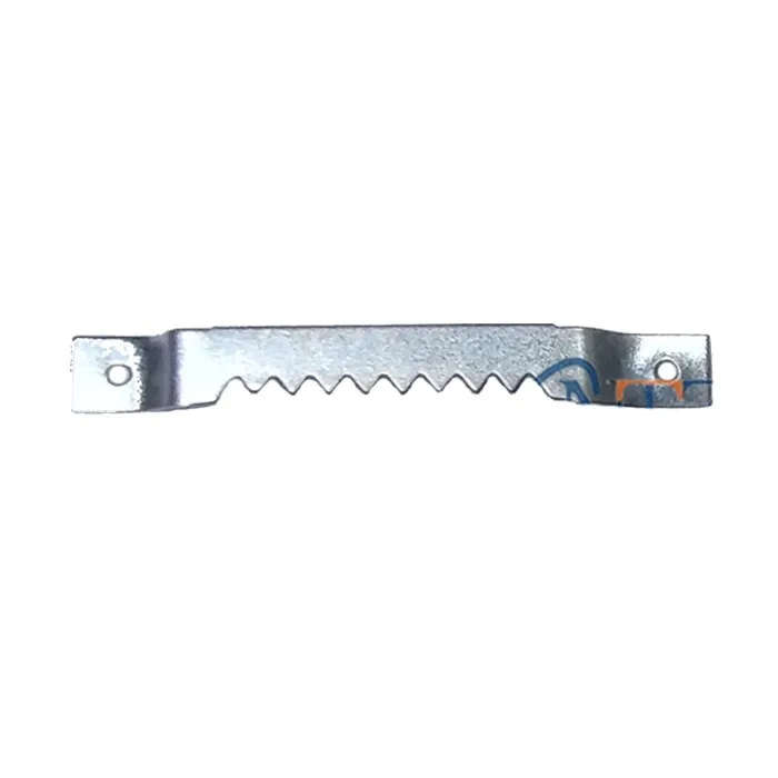 Tırtıklı Timsah Ağız Çerçeve Askı - Büyük, Çinko, 8x57mm, 1 Adet
