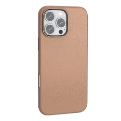 Joko  İphone 16 Pro Wonder Deri Magsafe Kapak - Bronz