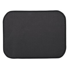 Cattie Elekli Kedi Tuvalet Önü Paspası 60 x 90 cm Gri