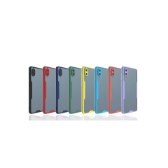 Samsung Galaxy A02 Kılıf Platin Silikon - Lila