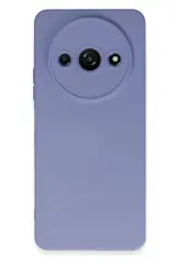 Newface Xiaomi Redmi A3 4g Kılıf Nano İçi Kadife Silikon - Lila