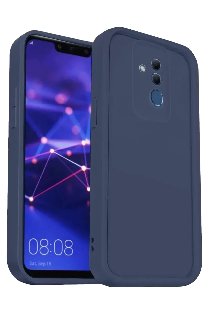 Newface Huawei Mate 20 Lite Kılıf Viera Silikon - Lacivert