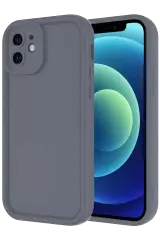 Newface Apple İphone 11 Kılıf Viera Silikon - Gri
