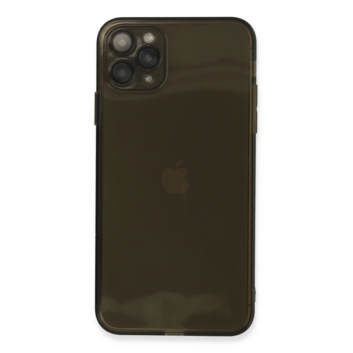 İphone 11 Pro Max Kılıf Fly Lens Silikon - Siyah