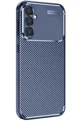 Newface Samsung Galaxy A56 Kılıf Auto Focus Karbon Kapak - Lacivert