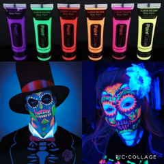 Glow Sboya Fosforlu Krem Boya 12 Adet