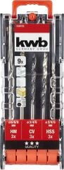 Kwb 109155 9 Parça Matkap Ucu Seti