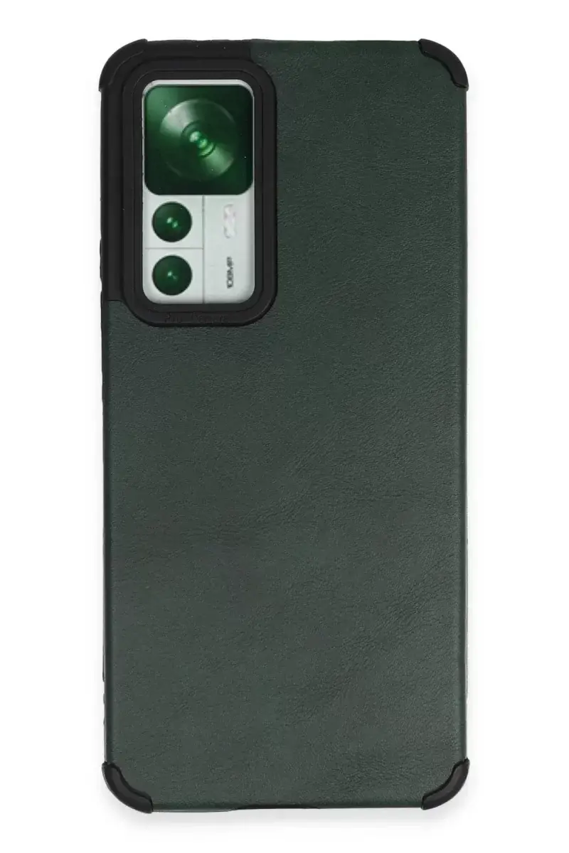 Newface Xiaomi Mi 12t Kılıf Loop Deri Silikon - Yeşil