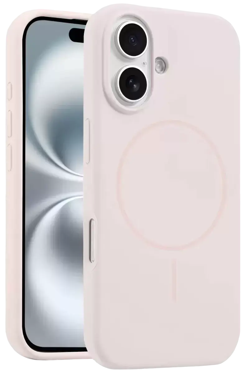 Joko Apple İphone 16 Kılıf Jully Magsafe Kapak - Pudra