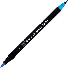 Art & Graphic Twin - Cobalt Blue - 034