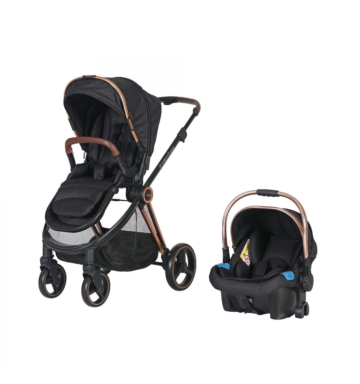 Prego 2069 Quantum Travel Sistem Bebek Arabası - Siyah